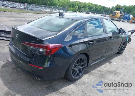 2025 Honda Civic Sport z USA, uszkodzony, nr VIN 2HGFE2F50SH509578